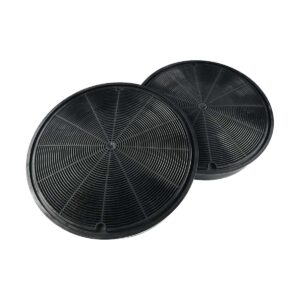 AIR2GO Aktivkohlefilter für Bauknecht 481281718552 F196 FAC529 (2 Stück) für Dunstabzug, Wrasenabzug, Kochfeld - Ersatzfilter mit optimaler Filterleistung